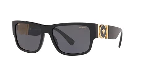 Versace VE4369 58 Dark Grey Polarized & Black Polarized 